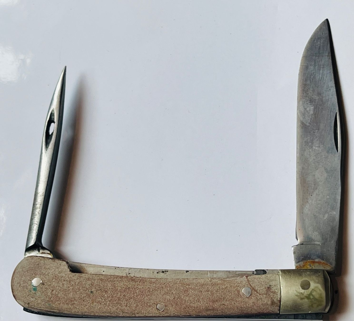 Coltelli tascabile: Antikes Sackmesser , grosse Klinge und eine Ahle – Usato da Basel venduto da TOMFAN 6