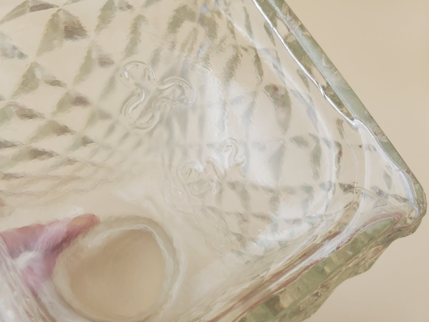 Caraffe: Carafe à whisky en verre – Usato da Rennaz venduto da La_malle_du_dauphin 6