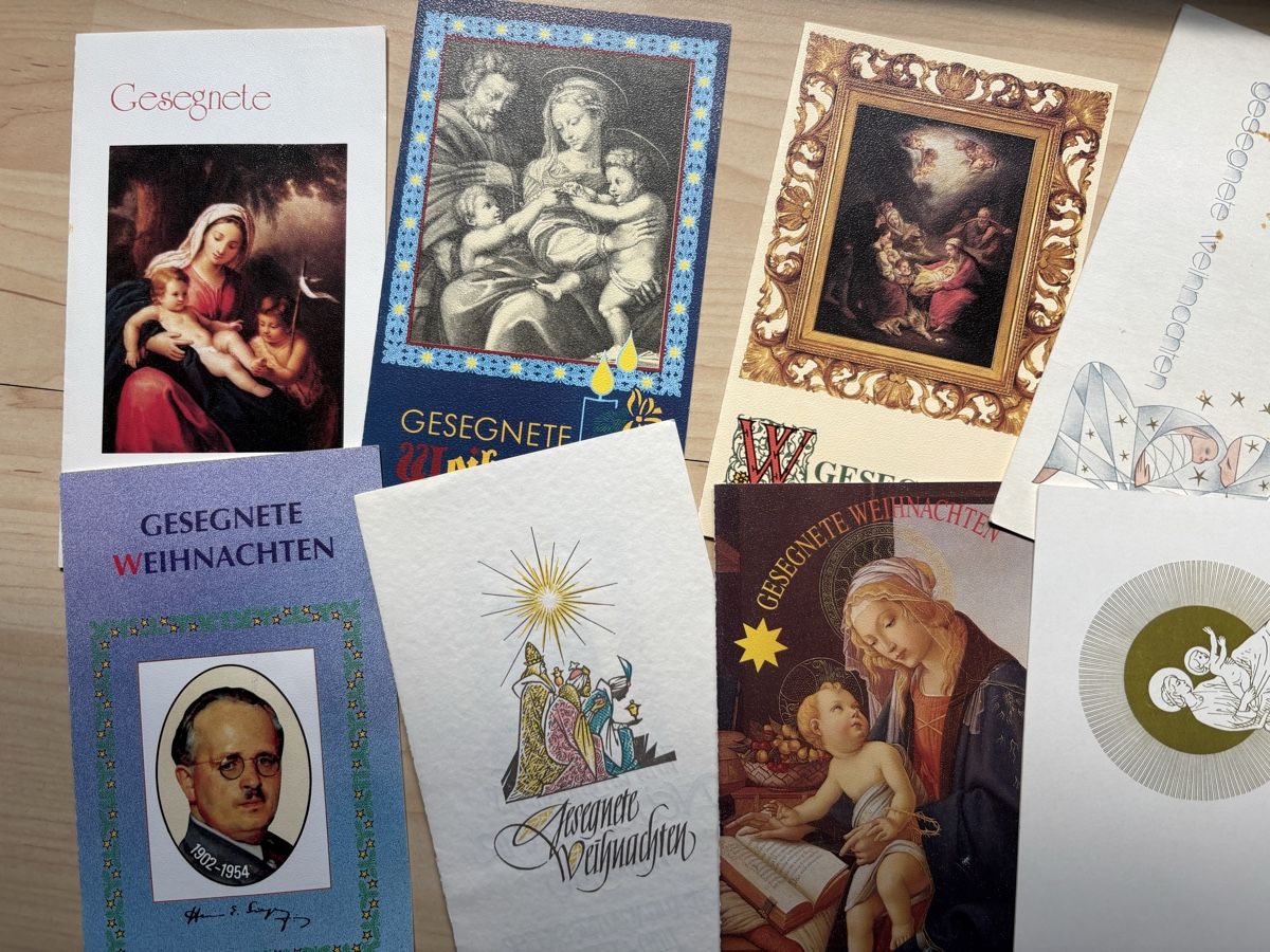 Tutti i francobolli: 14 Weihnachtskarten Briefmarken International  – Usato da Neunkirch venduto da dielocke72 6
