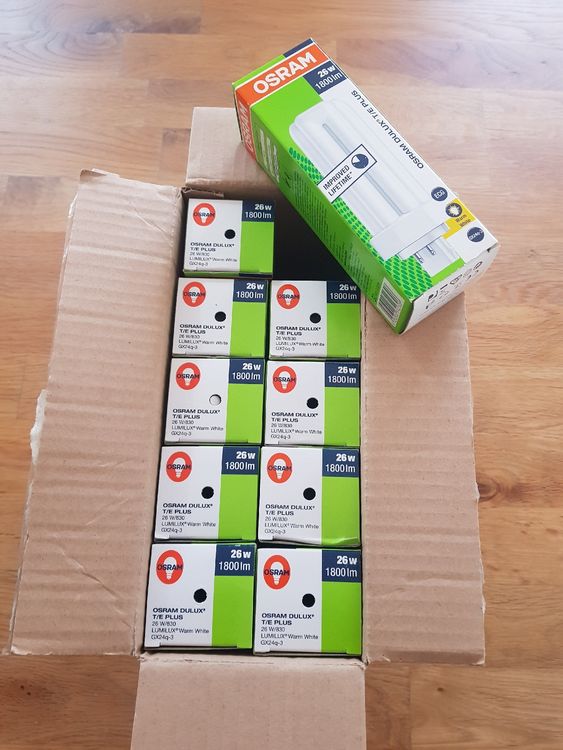 Leuchtmittel Osram DULUX 26W, GX24q-3 (Neu (gemäss Beschreibung)) in ...