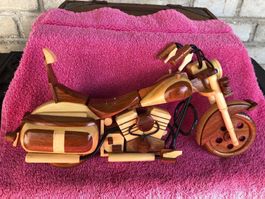 Motorrad holz chopper harley