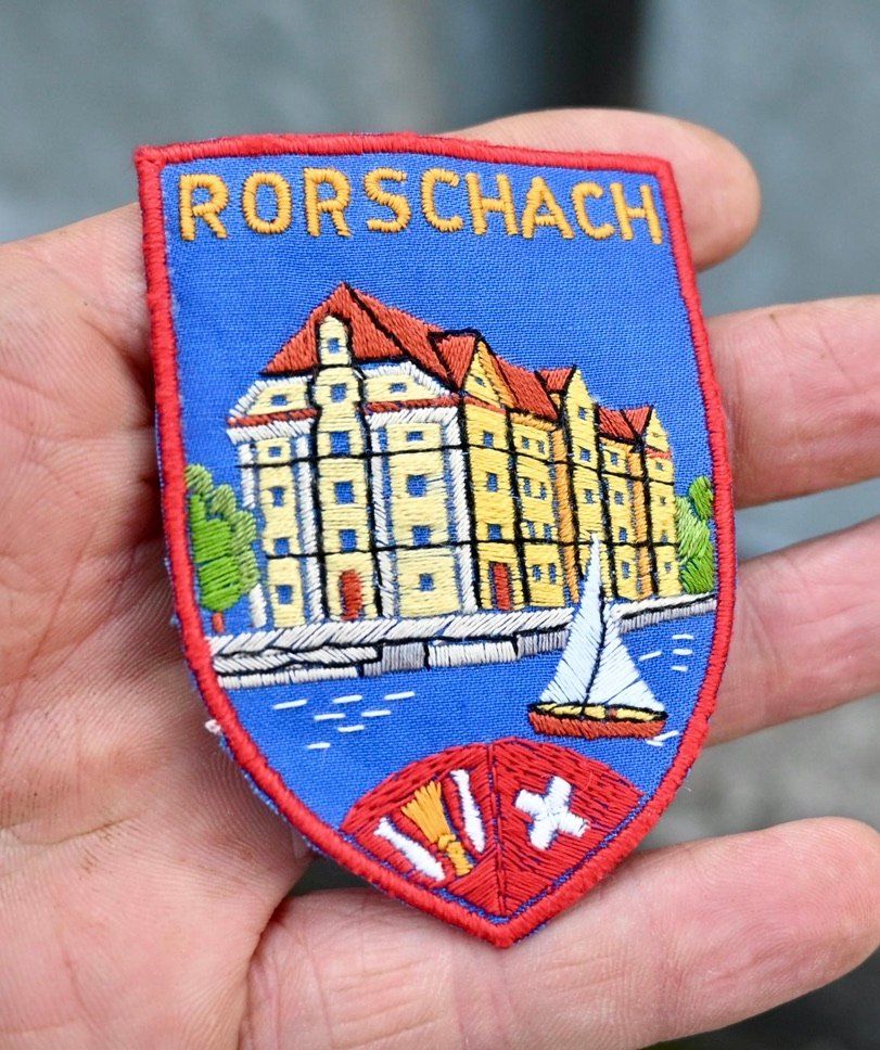 Swiss Plaketten & Abzeichen: VINTAGE Badge AUFNÄHER Rorschach – Gebraucht aus Pfaffhausen von mono_rec