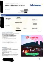 Lakelive 2026 Biel 2 Stk. Comfort Zone Ticket