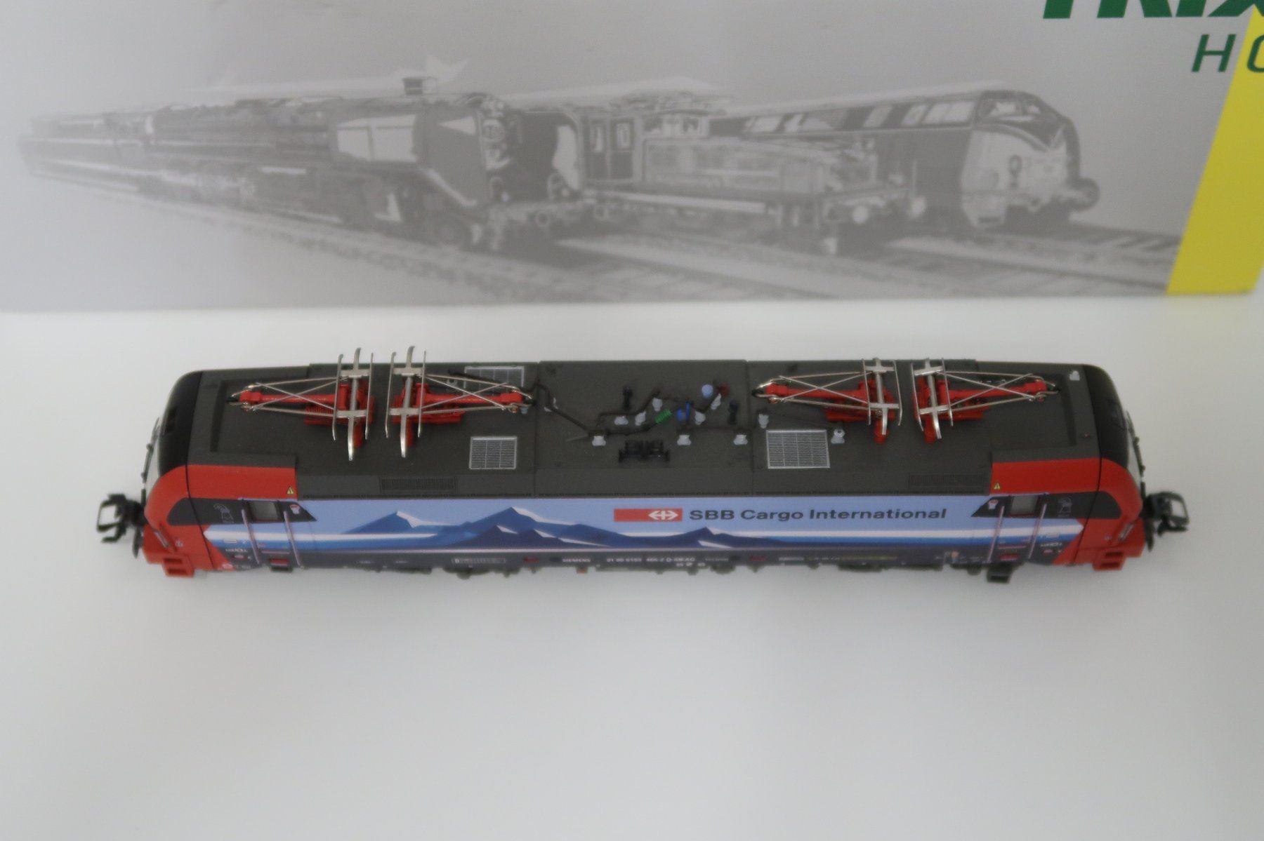 Trix Modelleisenbahnen: Trix Vectron SBB BR 193 465 Basel – Gebraucht aus Dättwil AG von Bastiano_Coimbra 6