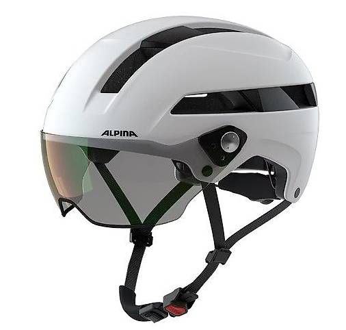 Alpina Caschi: Velohelm Alpina Soho Visor V – Usato da Buch SH venduto da Chrysomeles