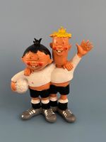 Tip & Tap WM 1974 Fussball Maskottchen GERRO PLASTIK Adidas