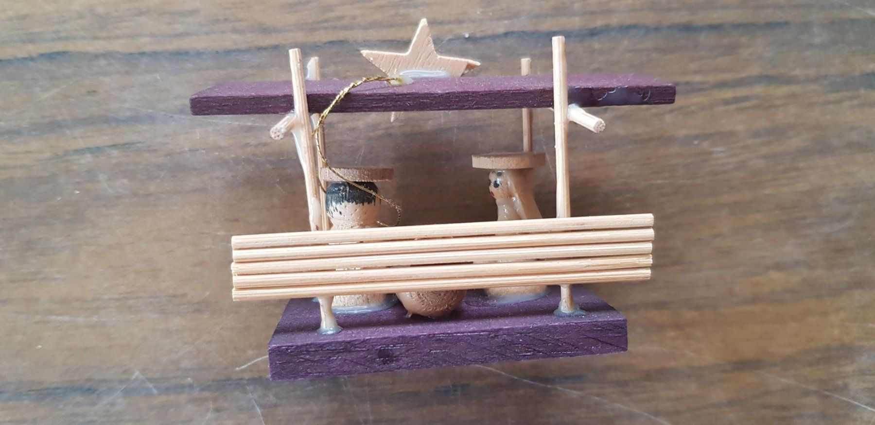 Alle Dekorationen: Erzgebirge Krippe Miniatur – Gebraucht aus Mörschwil von lindaswunderkiste 2