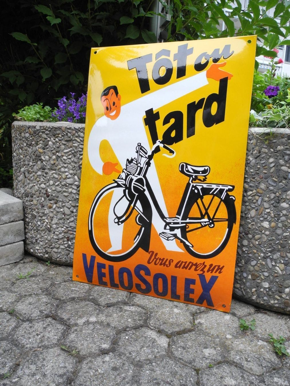 Solex Ecriteaux: GROSSES SOLEX EMAILSCHILD – Neuf (Voir description) à Reinach AG par Huckleberrysix 3