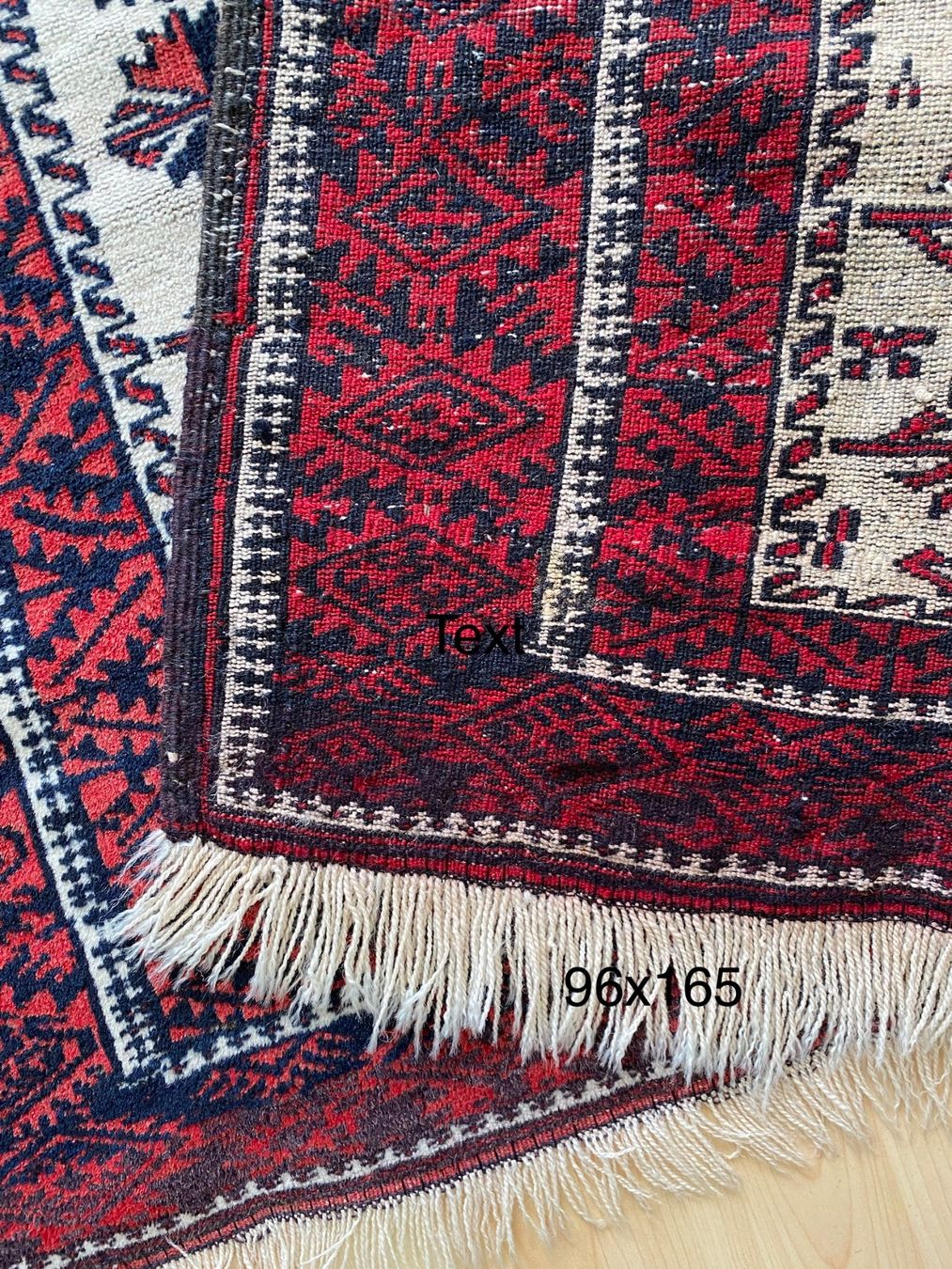 Tappeti: Wunderschön Orientteppich 96x165.cm – Usato da Büron venduto da Filadefia-888 3