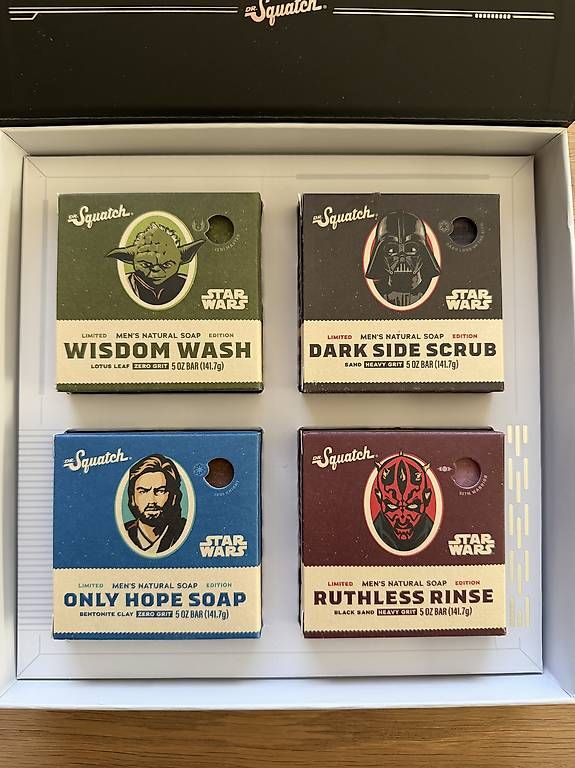 Doccia: Star Wars Dr. Squatch Seife – Usato da Binningen venduto da Banju 2