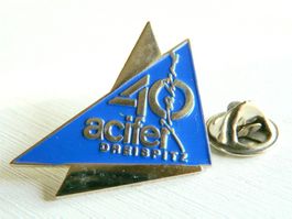 • ACIFER Dreispitz 40 Jahre Industrie Stahl acier  pin B1.54