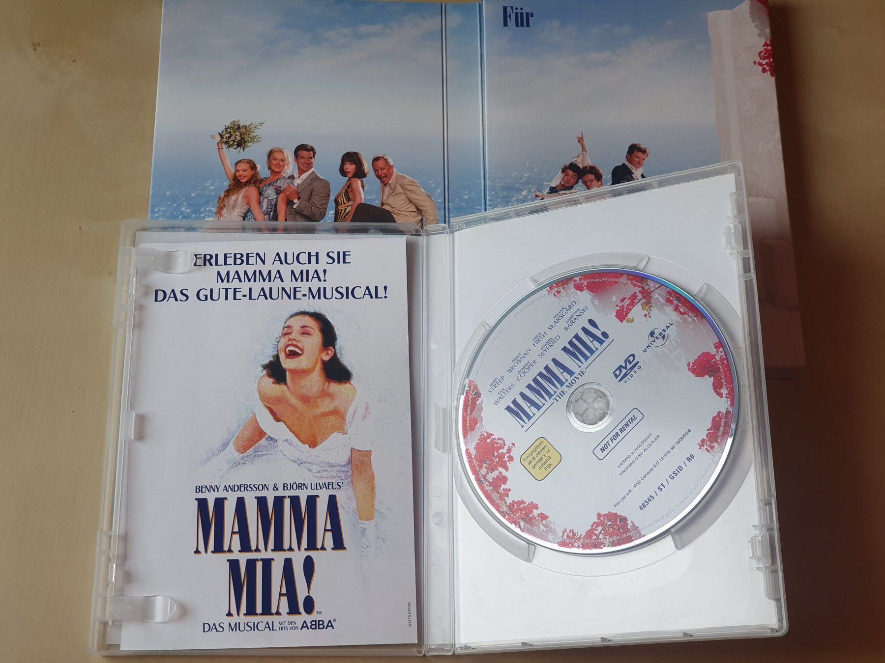 Alle DVDs: Mamma Mia! – Gebraucht aus Stansstad von collectorsshop 2