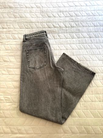 Jeans gris femme taille 34 bon état