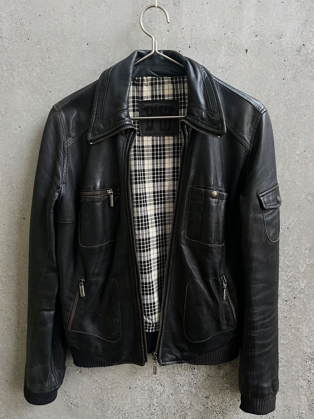 Giacche: B&M Lederjacke (echtleder) – Usato da Bern venduto da leokislig