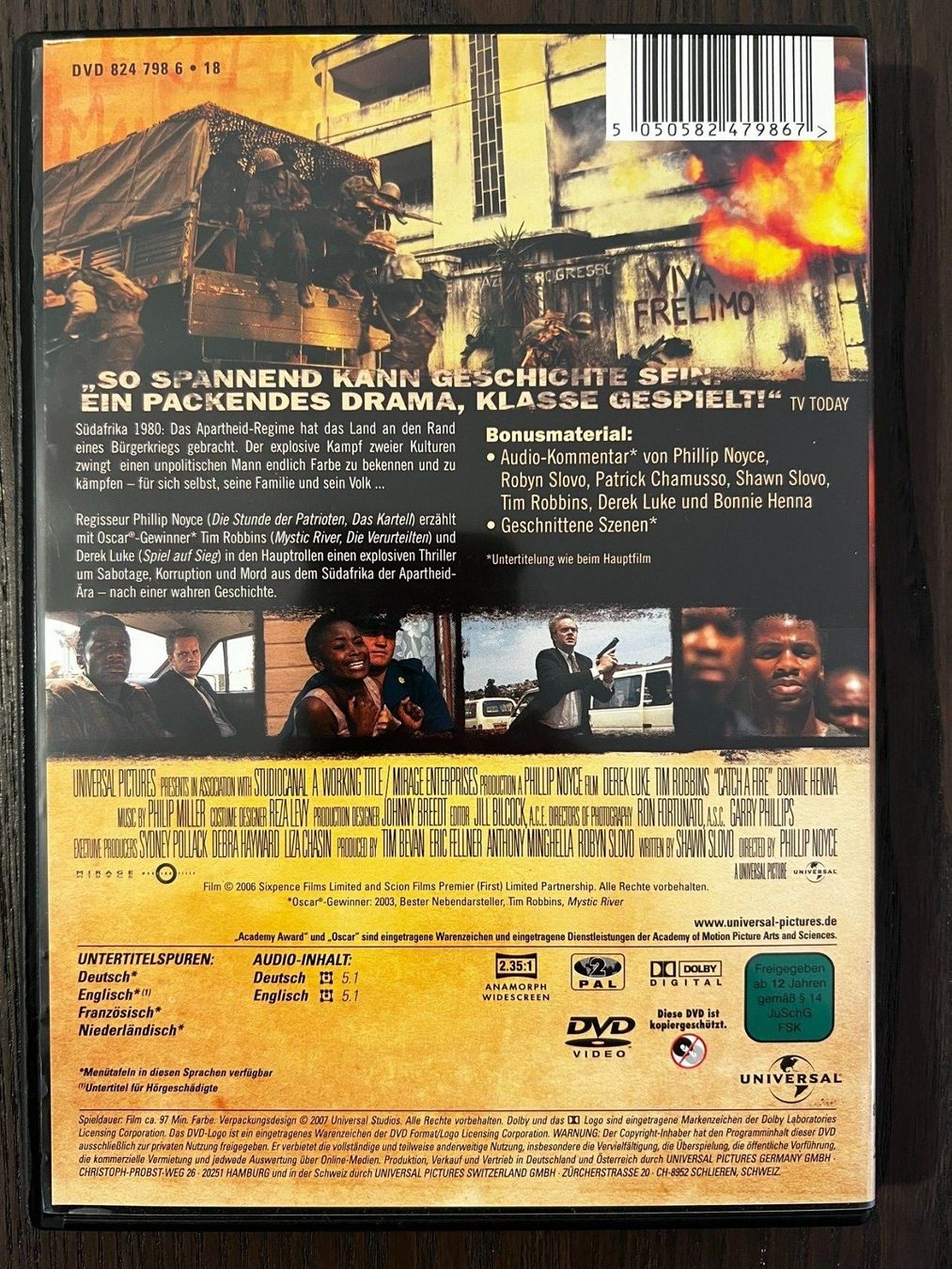 Tous les DVDs: Catch a Fire – D'occasion à Zürich par FilmFreunde 1