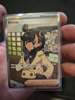 Pokemon Sammelkarte Emma Trainerkarte guter Zustand