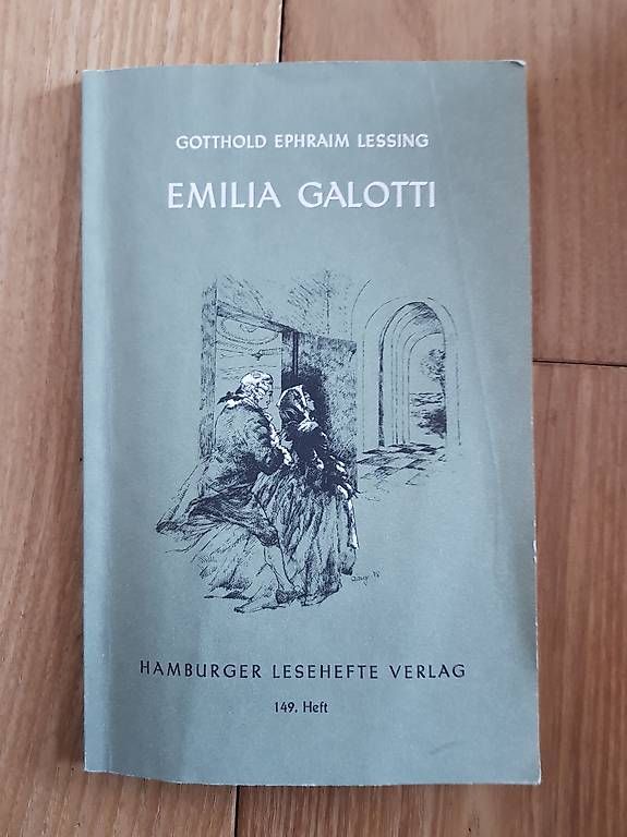 Livres: Emilia Galotti von Gotthold Ephraim Lessing – D'occasion à Vaz/Obervaz par ris_d52c