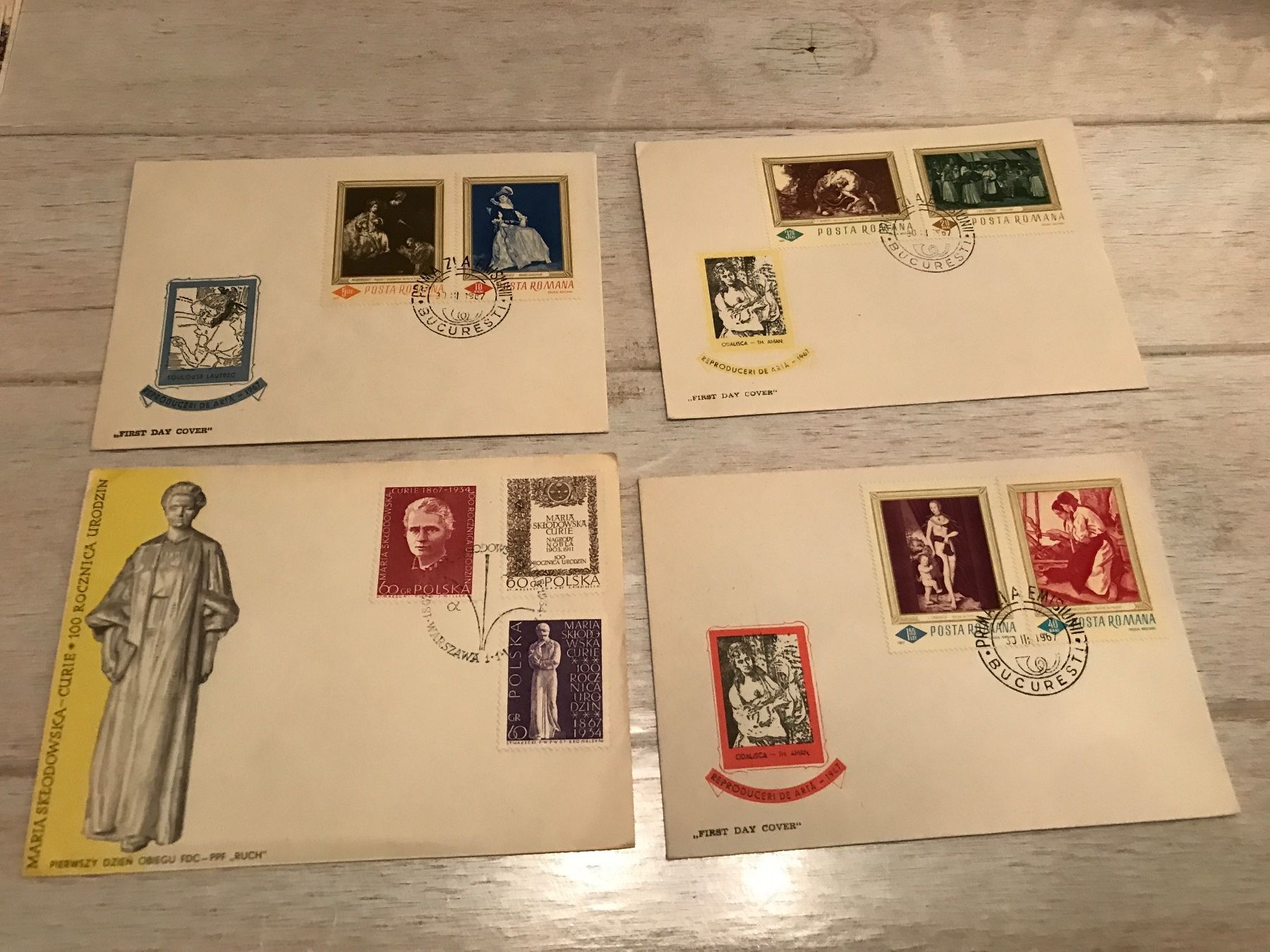 Tutti i francobolli: 70 FDC Europa (200-28) – Usato da St.Gallen venduto da Bigdisch 4