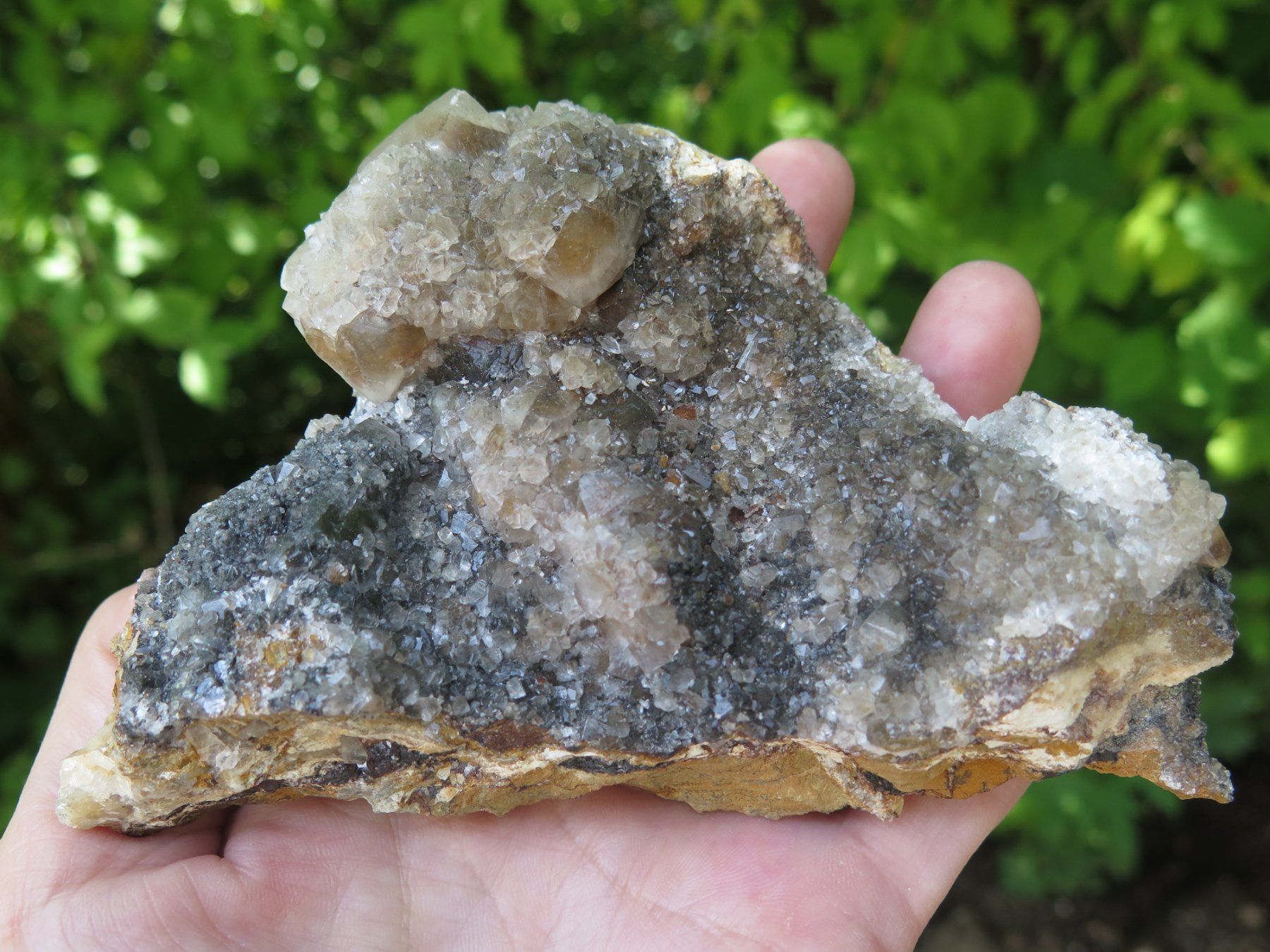Mineralien & Heilsteine: rötlicher Calcit von Sauerland ca. 261 gr. – Gebraucht aus Schaffhausen von Yamakana51L8736OQ8 1