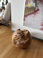 Deko Kugel Massivholz