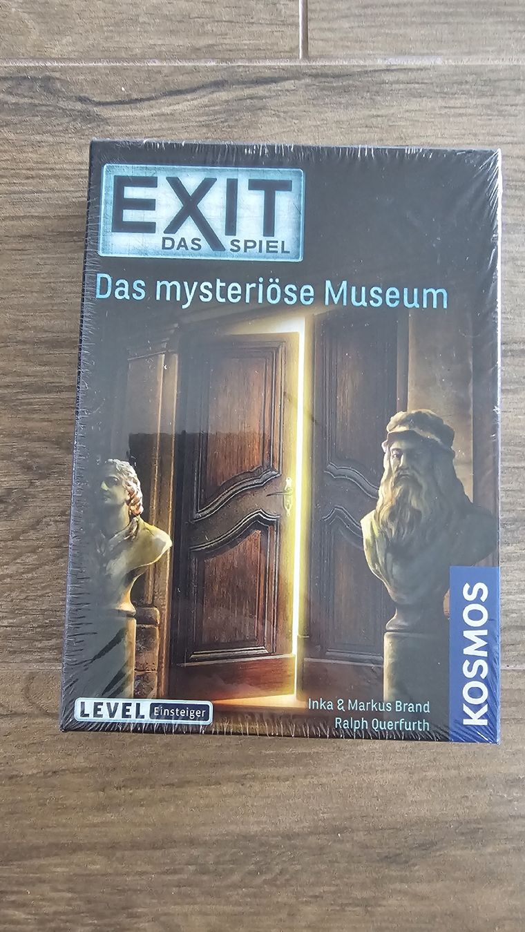 Kosmos Spiele: EXIT Spiel: Das mysteriöse Museum, Neu OVP – Neu und originalverpackt aus Buchs SG von