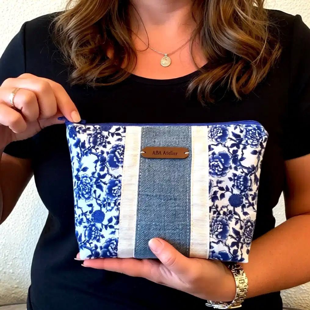 Custodie per cosmetici: Moderne Patchwork - Kosmetiktasche - Handmade - Neu! – Nuovo e nell'imballaggio originale da Vals venduto da ABA-Atelier 3