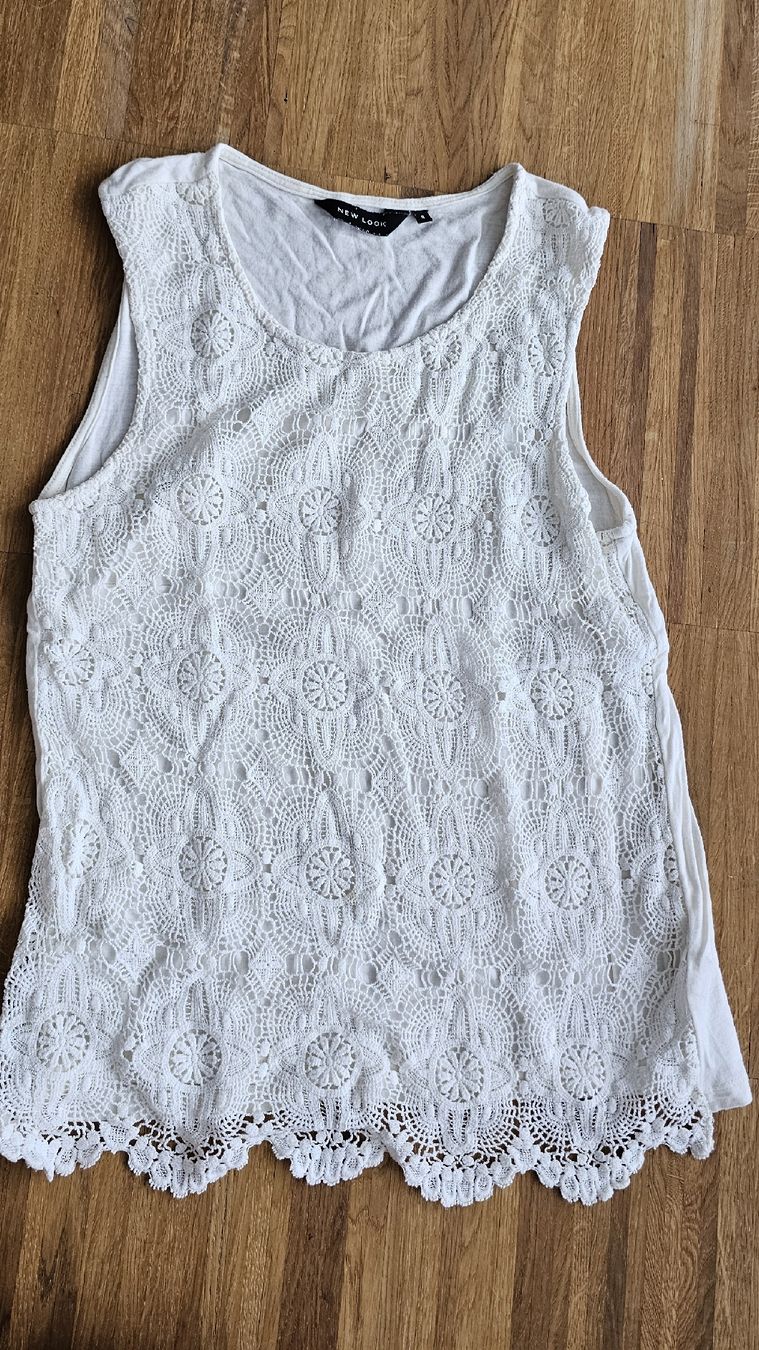 Tops: New Look Top, Weiss, Gr. M – Gebraucht aus Zürich von pri_9hkk
