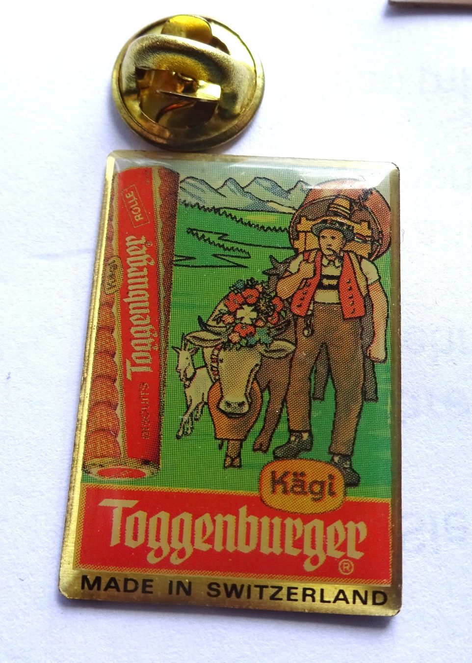 Placchette & Badge: Pin Kägi Toggenburger Kühe – Usato da Utzenstorf venduto da BUtter81