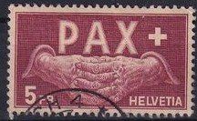 PAX 1945 5FR. 1945, gestempelt! SBK 300.-+++