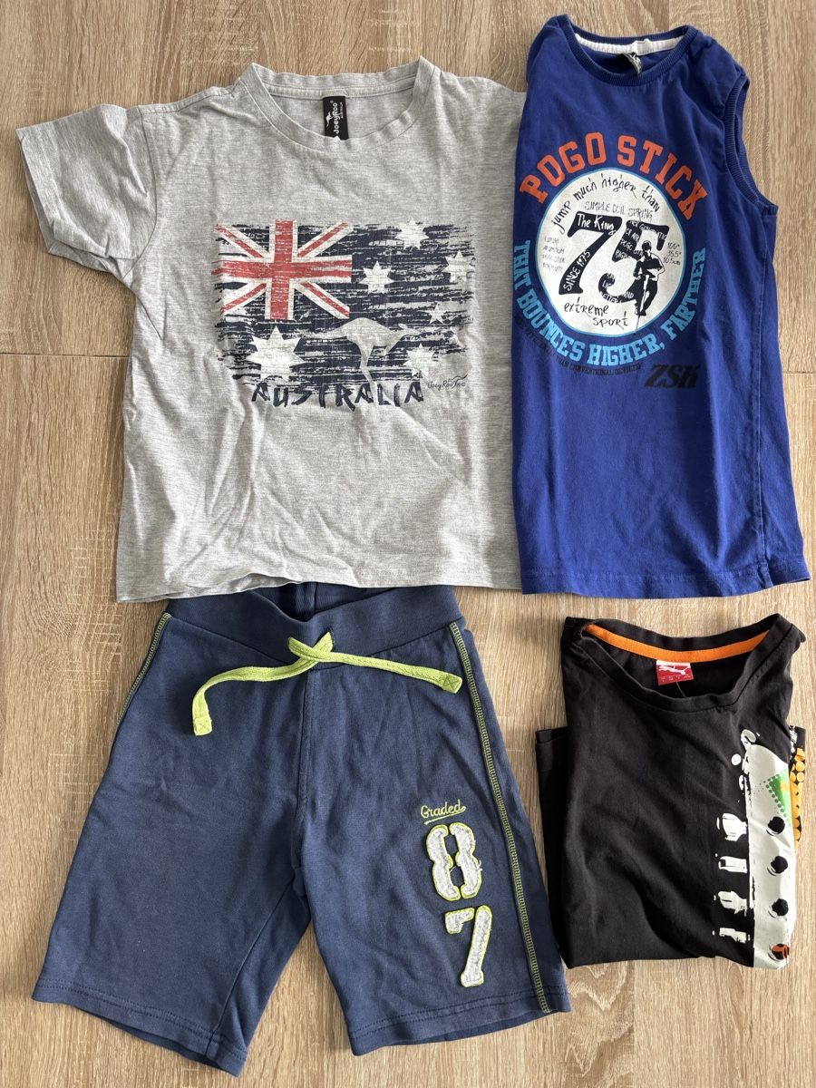 Lotti & Set di vestiti: 4tlg Kleiderset Gr 128 – Usato da Ebikon venduto da Regipe