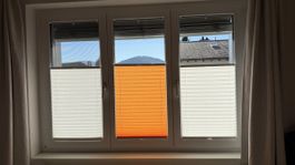 Plisse für Fenster