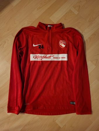 Härzbluet füre FC Thun Trikot Pullover Nike, S, Nummer 24