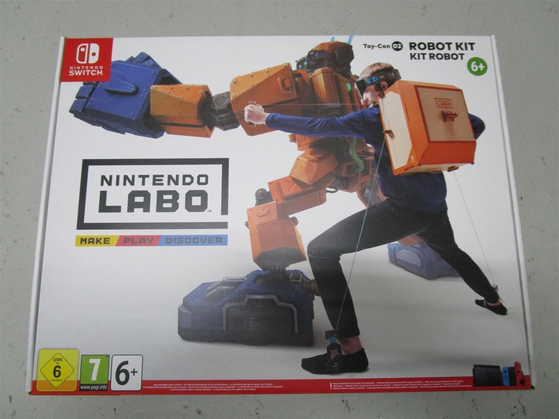 Nintendo Spiele: Nintendo Labo Robot Set Toy-Con 02 NEU – Neu und originalverpackt aus Goldau von agestuffer 1