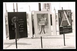 23 Fotografien Ansicht Zürich, Plakatau