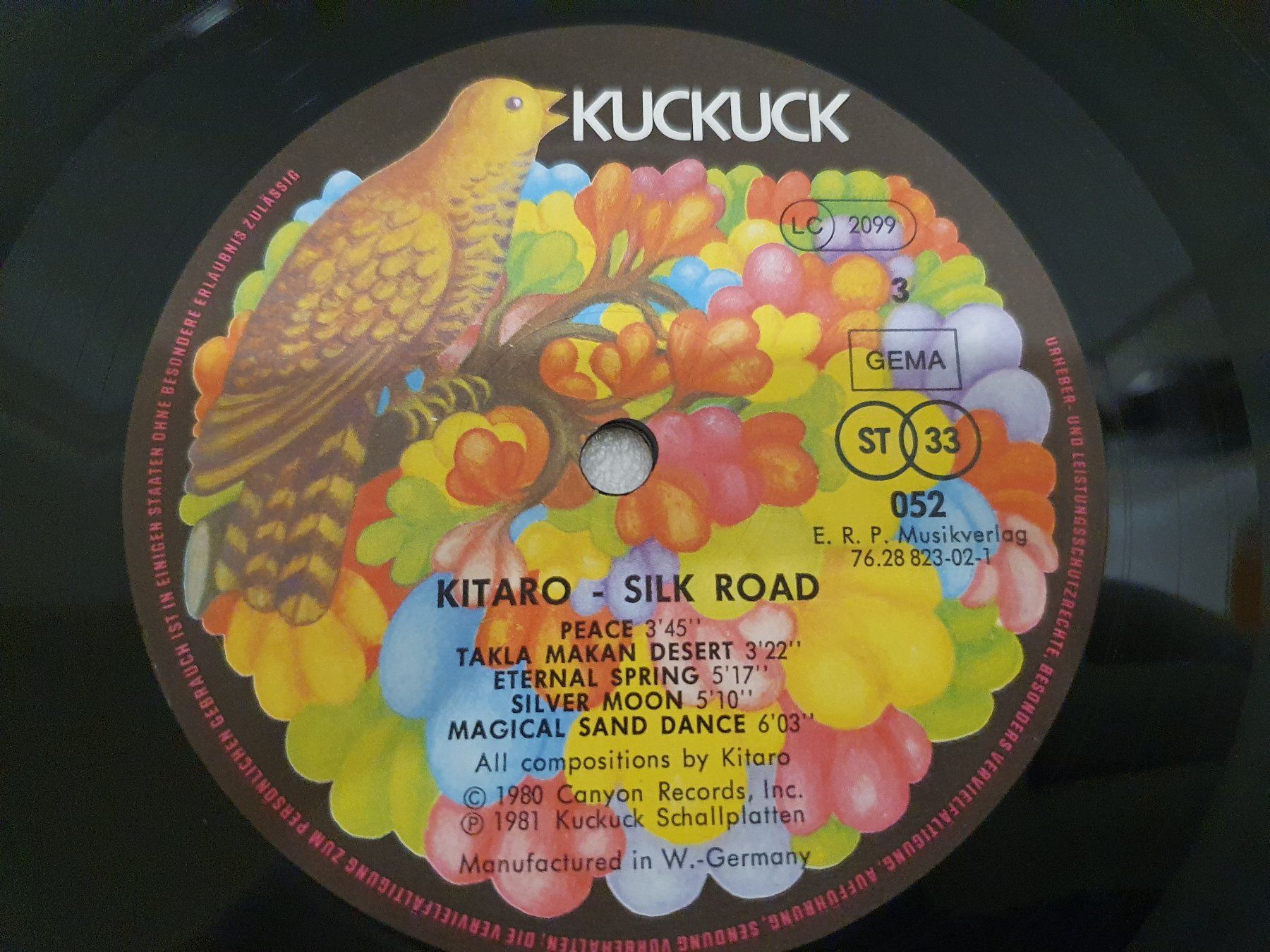 Schallplatten: Kitaro – Silk Road / 2 LP`s – Gebraucht aus Uster von Vinyl-Leidenschaft 7