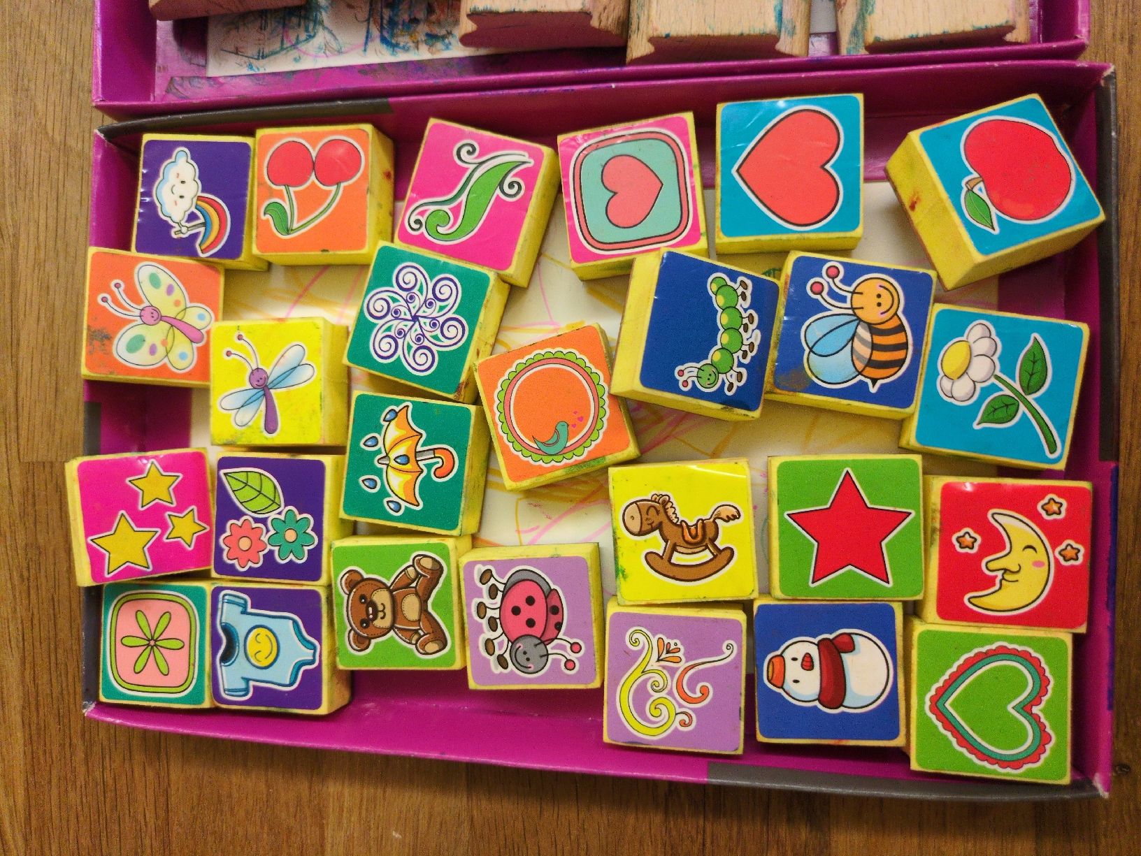 Timbri: Stempel Set Kinder Basteln gebraucht Zustand – Usato da Winterthur venduto da Tschebe 1