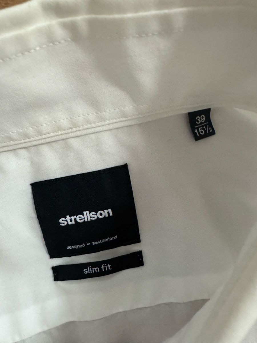 Strellson Chemises: Herren Hemd Strellson Weiss – Neuf (Voir description) à Kollbrunn par Frma18 1