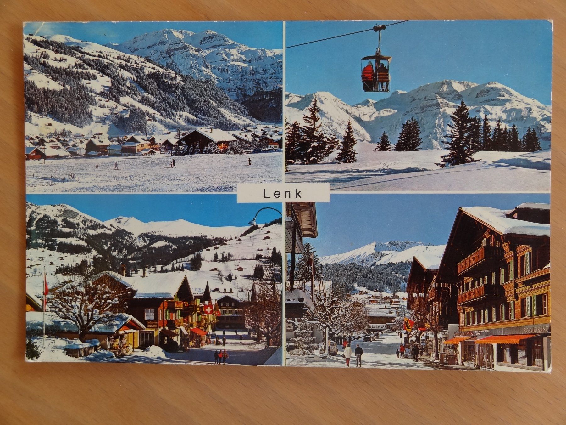 Cartoline postali: Lenk  - Berne - 1973 – Usato da St Léonard venduto da Riglin