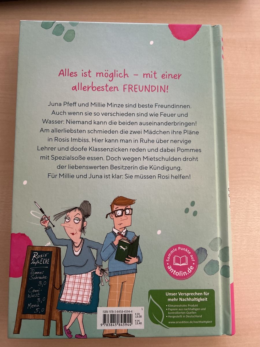 Libri: Pfeffer & Minze - Sarah Welk, Kinderbuch – Usato da Aarau venduto da R-O-G-E-R 3