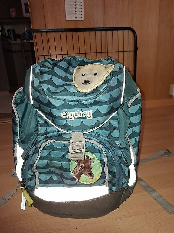 Kindertaschen: Ergobag Schulrucksack – Gebraucht aus Frutigen von derloma