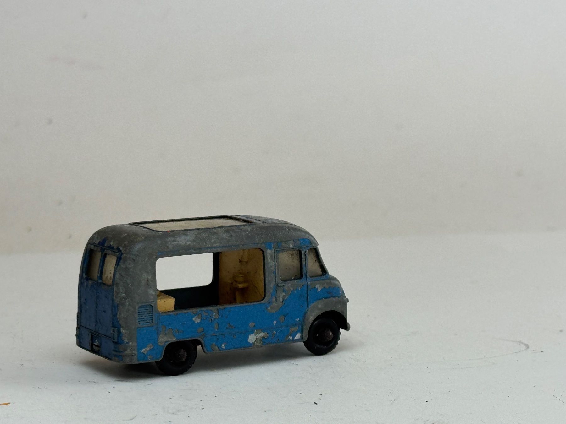 Lesney Modellini d'auto: GB5-  Lesney No. 47 Glace Wagen blau – Usato da Elm venduto da Wikmtz 1