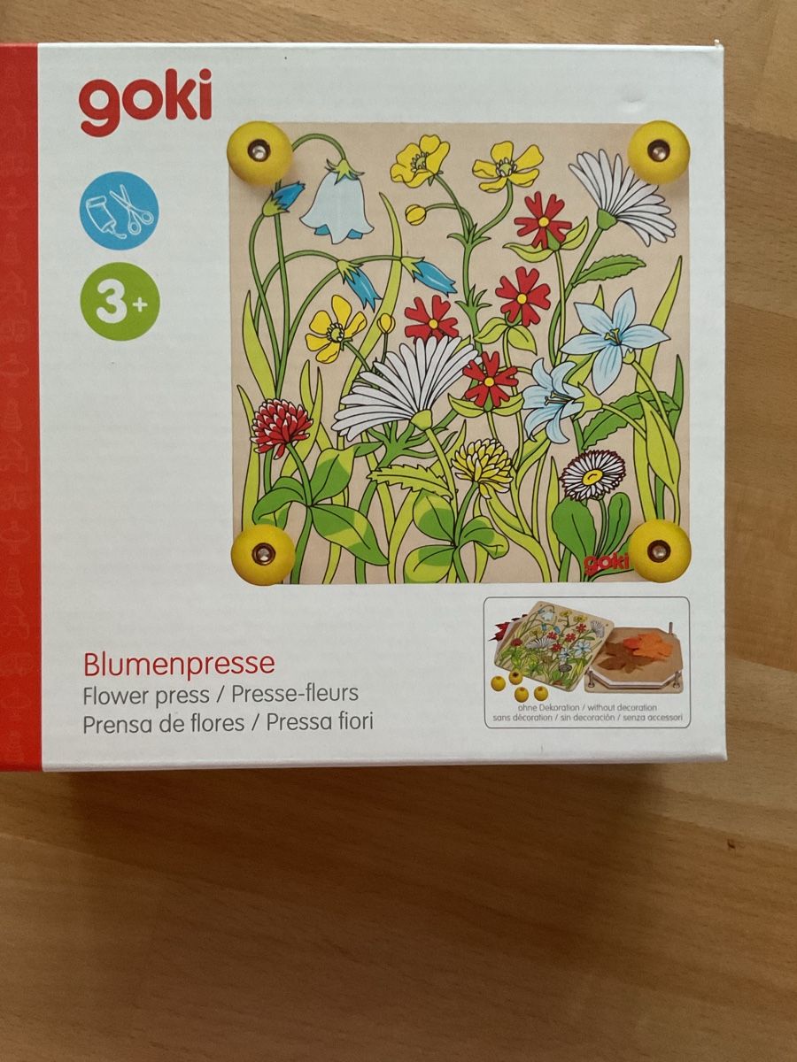 Giocattoli: Holz Blumenpresse Goki – Nuovo e nell'imballaggio originale da Wil ZH venduto da RiccardaWegmann 2