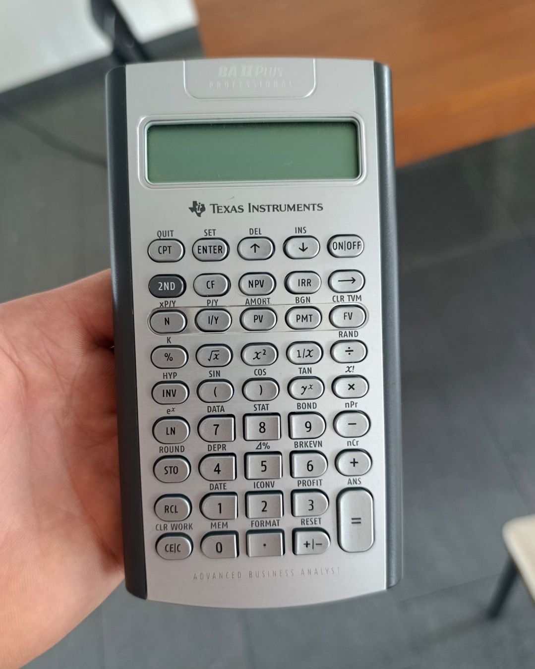 Texas Instruments Calcolatrici tascabili: Texas Instruments BA2 Plus Taschenrechner – Usato da Wil SG venduto da Donaldus
