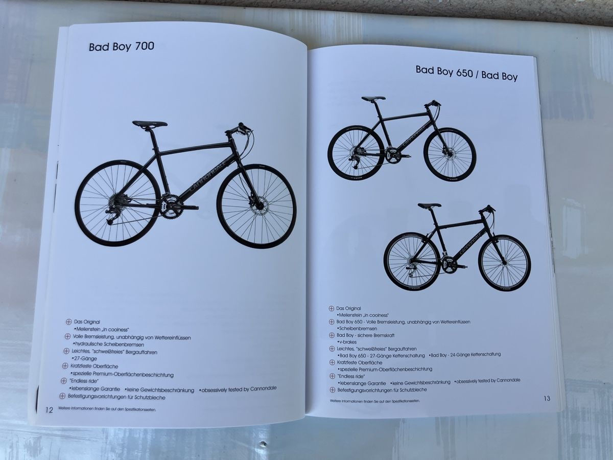 Cannondale Ersatzteile: Cannondale Urban Line Katalog Prospekt 2008 – Gebraucht aus Trimbach von cendira 8