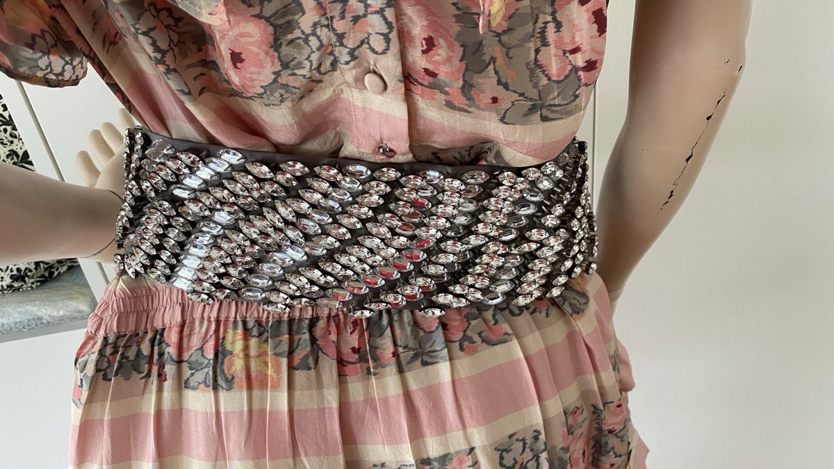 Prada Cinture: LIKE NEW PRADA RHINESTONES BELT – Nuovo (secondo la descrizione) da Walchwil venduto da Finibaci 3