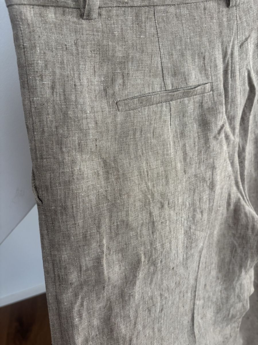 Massimo Dutti Pantaloni: Damen Hosen Leinen Beige – Nuovo (secondo la descrizione) da Schaan venduto da Nina.Zander_1990 3