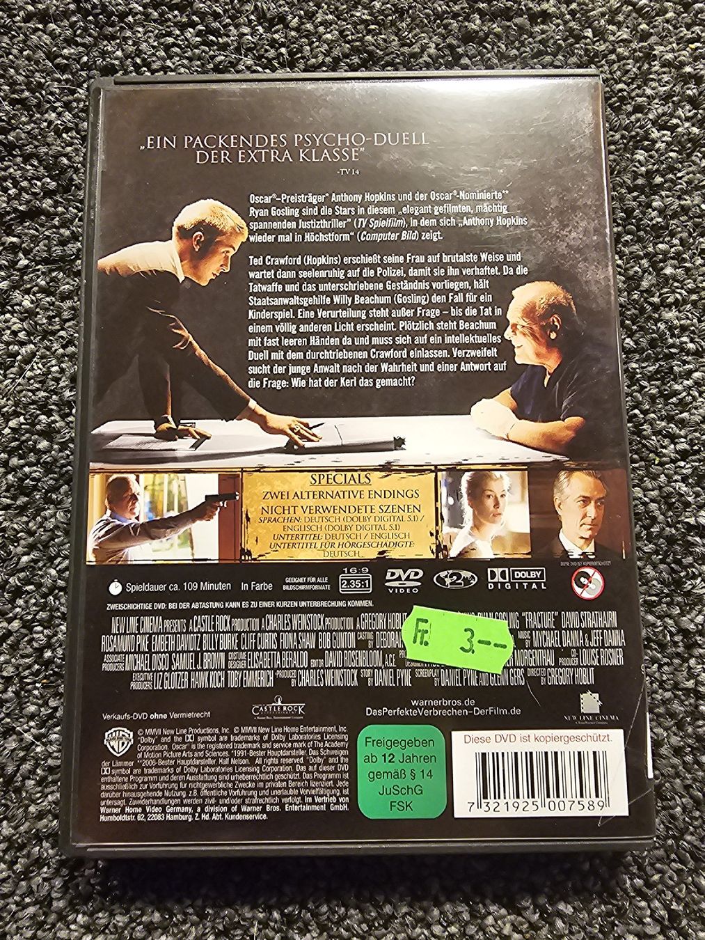 Alle DVDs: DVD Das perfekte Verbrechen (23344) – Gebraucht aus Ruswil von jan_bxl5 1