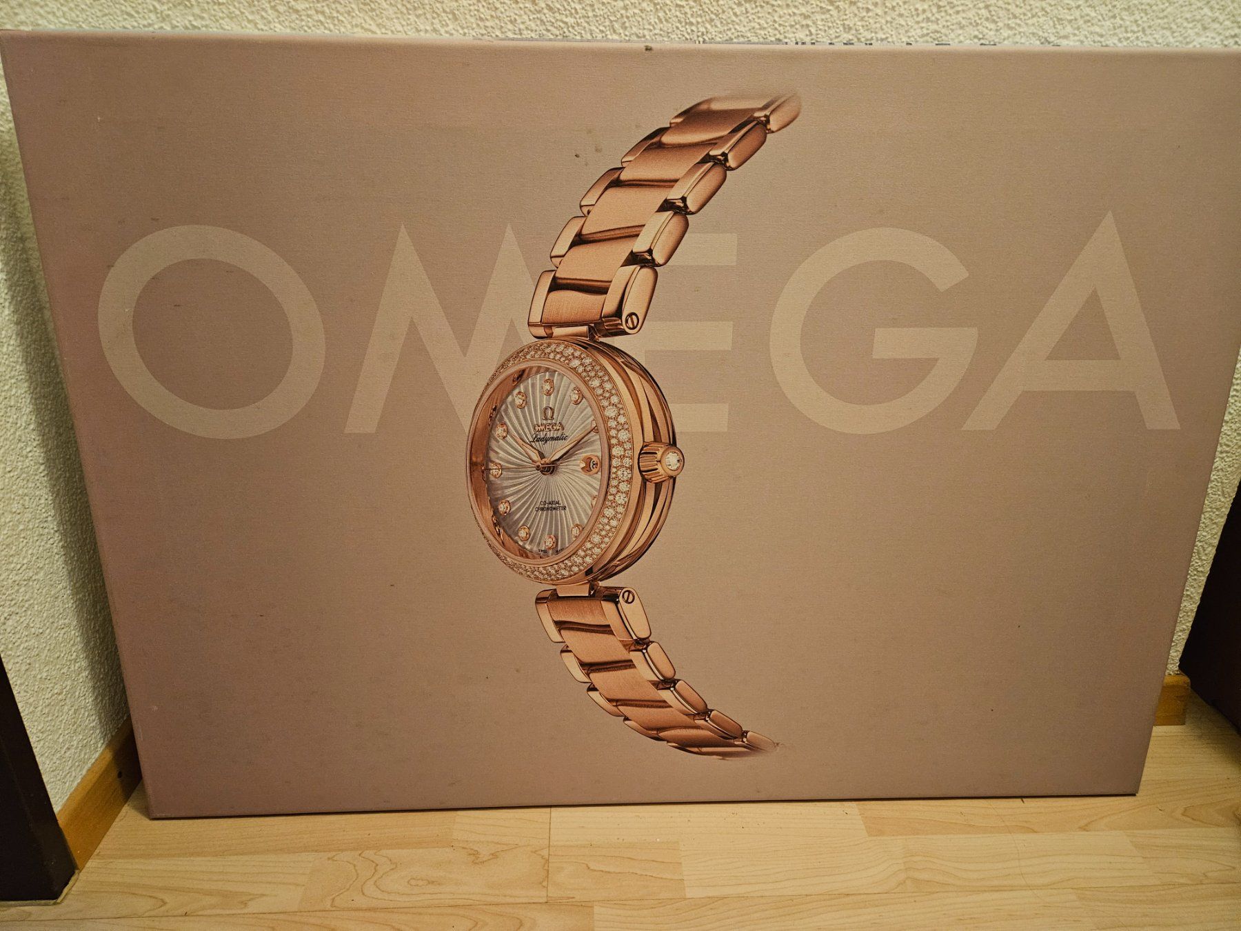 Poster & Bilder: 2 Werbebilder, Omega Constellation und Ladymatic – Gebraucht aus Grenchen von Sil_77wp