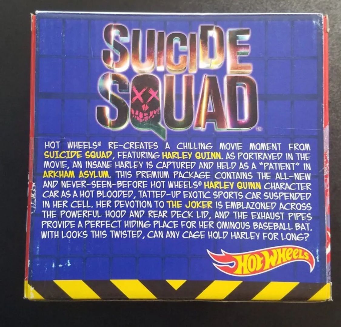 Hot Wheels Modellini d'auto: SDCC Exclusive Mattel HOT WHEELS - DC SUICIDE SQUAD – Usato da Villars-sur-Glâne venduto da Mitodc2 2