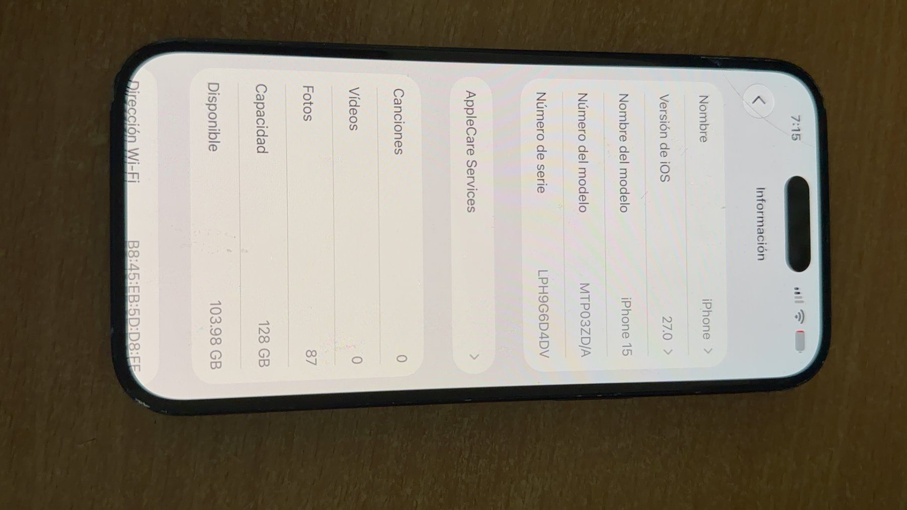 Apple Portables: IPHONE 15 – D'occasion à Zürich par rob_b2gy 1